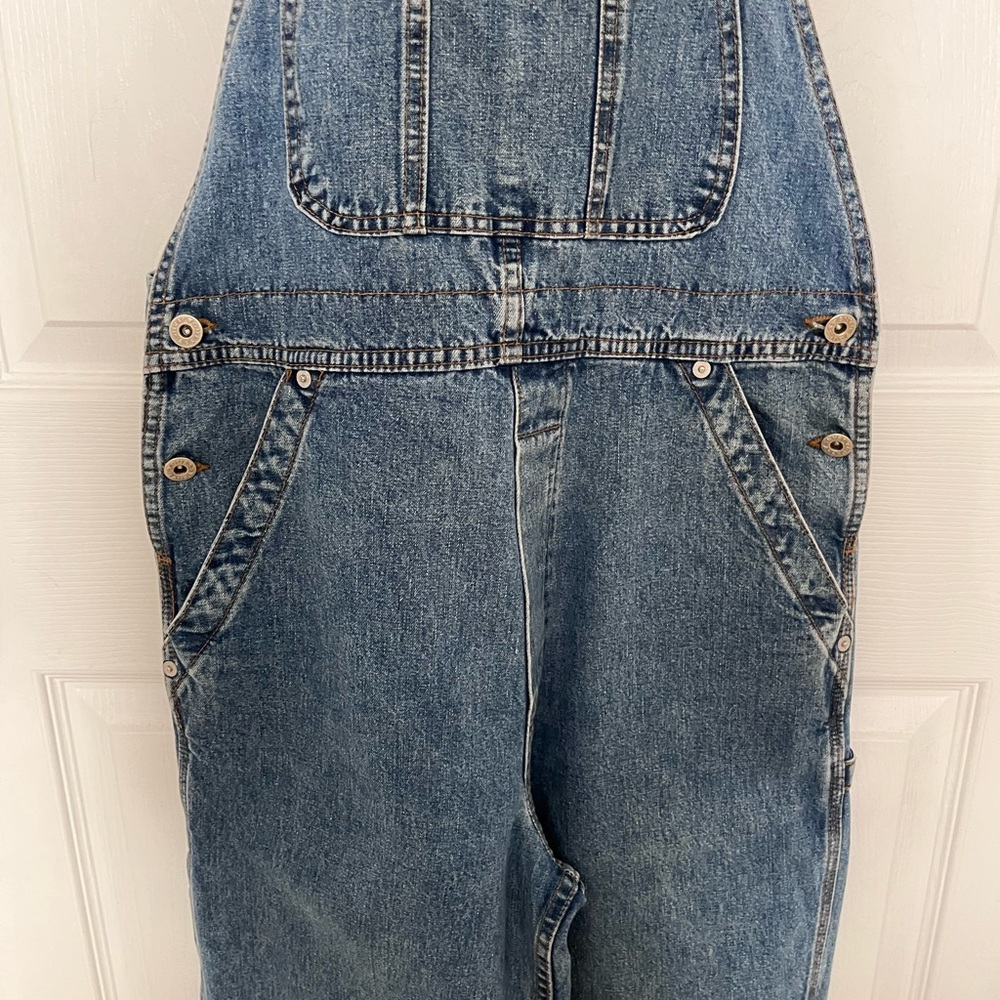 Vintage GUESS® JEANS Denim Overalls in Sz Small - Picture 5 of 16